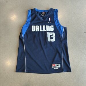 Steve Nash #13 Dallas Mavericks Mavs NBA Basketball Nike Swingman Jersey 40 M